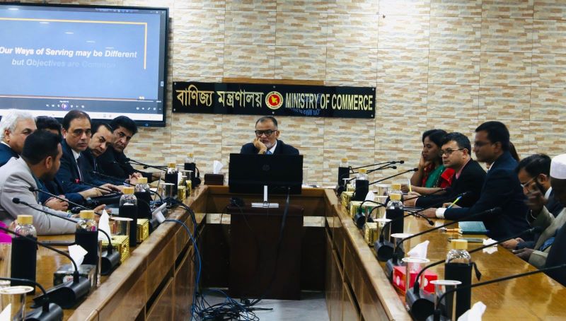 পাকিস্তানের সাথে বাণিজ্যিক সম্পর্ক টেকসই করতে উদ্যোগ নেয়া হয়েছে